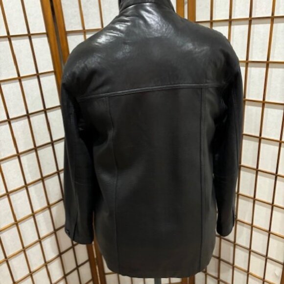 Vintage leather car coat - Picture 3 of 6